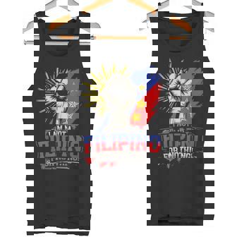 I Am Not A Filipino For Nothing ファイトサポーター サラ・ドゥテルテ タンクトップ - Kawaiitshirt