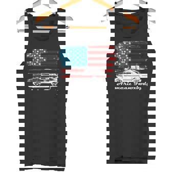 American Foxbody Muscle Car 50L Camisa De La Bandera Del Entusiasta Del Coche Camiseta sin mangas - Regaloses