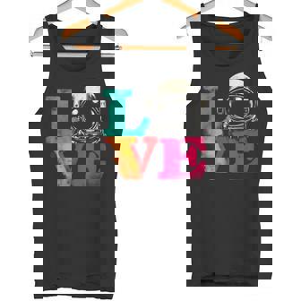 Amor Astronauta Amante De Astronauta Espacial Coloridointage Camiseta sin mangas - Regaloses