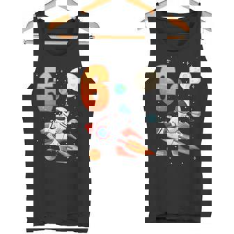 Astronauta 6º Cumpleaños Espacio Para Niños 6 Años Regalo Camiseta sin mangas - Regaloses