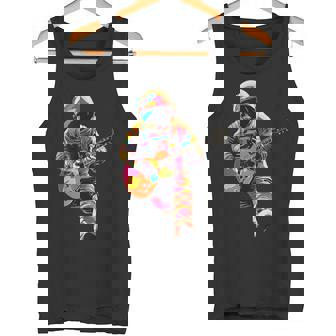 Astronauta Tocando La Guitarra Guitarrista Astronauta Gracioso Camiseta sin mangas - Regaloses