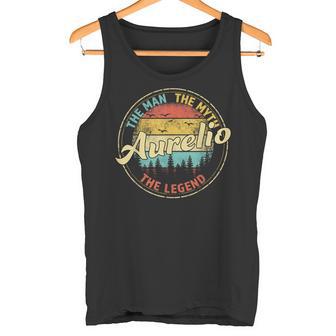 Aurelio Man Myth Legend Nombre Personalizado Para Hombre Camiseta sin mangas - Regaloses