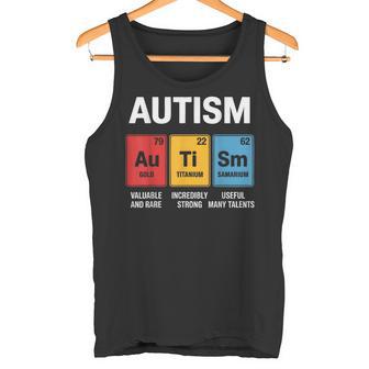 Autismo Tavola Periodica Autismo Autistico Canotta - Novitaregali
