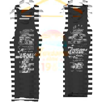 Awesomeince 1965 パームツリー 60歳の誕生日 タンクトップ - Kawaiitshirt
