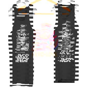 I Axo Love Presschool Axolotl 新学期読書 タンクトップ - Kawaiitshirt