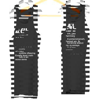 Azul 名前 タンクトップ - Kawaiitshirt