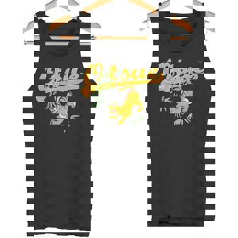 Bamboo And Tiger Of Otsu-E 大津絵 竹に虎バンブー タイガー タンクトップ - Kawaiitshirt