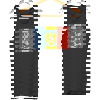 Bandera De Rumania Y Escudo De Rumania Regalo Patriótico Camiseta sin mangas - Regaloses