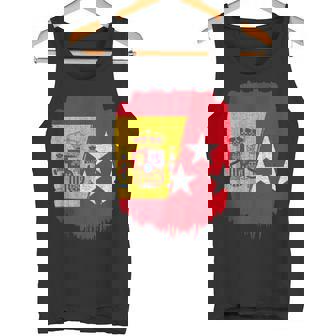 Bandera España Región Bandera De Madrid Orgullo Madrileño In Mangas Camiseta sin mangas - Regaloses