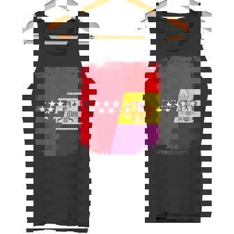 Bandera Madrid Y España Republicana Republica Española In Mangas Camiseta sin mangas - Regaloses