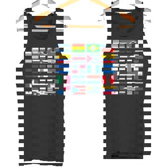 Banderas De América Latina Latin American Flags Manga Larga Camiseta sin mangas - Regaloses