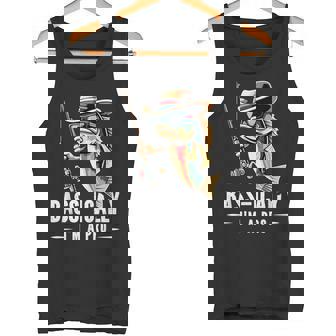 Bass-Ically I'm A Pro バスフィッシングアパレル メンズ キッズ タンクトップ - Kawaiitshirt