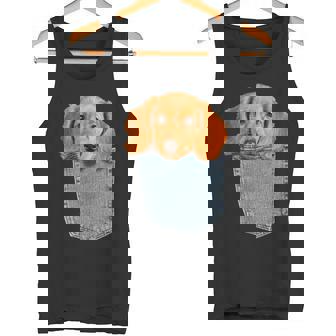 Beagle In My Pocket シャツ かわいい子犬 ダックスフンド ドッグシャツ タンクトップ - Kawaiitshirt