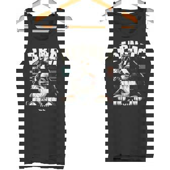 Berner And Chill バーニーズマウンテンドッグ 面白いグラフィックtシャツ タンクトップ - Kawaiitshirt