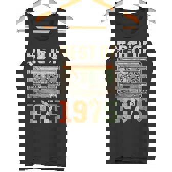 Best Of 1975 Antiguo Cassette 50 Cumpleaños Retro Camiseta sin mangas - Regaloses