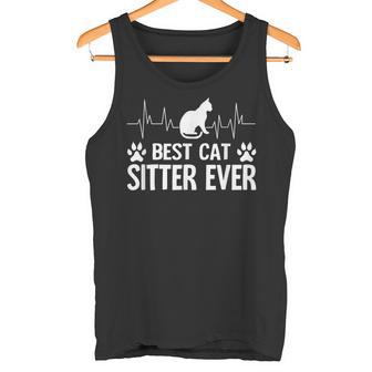 Best Catitter Ever Cat Lover Cats Cita Divertida Dueño De Gato Camiseta sin mangas - Regaloses
