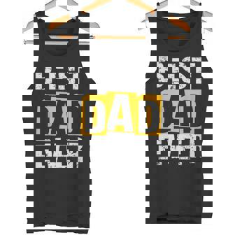 Best Dad Ever ヴィンテージ 父の日 おもしろ お父さん メンズ 夫 タンクトップ - Kawaiitshirt