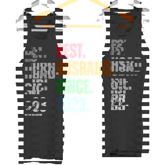 Best Husbandince 2023 2Nd Anniversary Husband タンクトップ - Kawaiitshirt