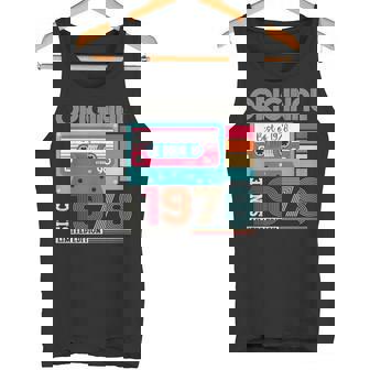 Best Ofintage 1978 45歳の誕生日ギフト メンズ カセット タンクトップ - Kawaiitshirt