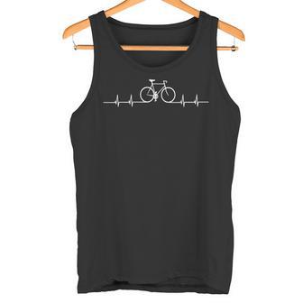 Bici Latido Del Corazón De Bicicleta Latido Del Corazón Bicicleta Hombre Camiseta sin mangas - Regaloses