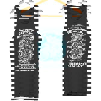 Biker Never Underestimate An Old Man On Motorcycle Tank Top - Seseable