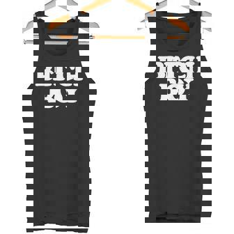 Bitch Boy 面白い言葉 皮肉なノベルティ ユーモア 男 男性 タンクトップ - Kawaiitshirt