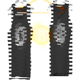 Bitcoin To The Moon And Back、ビットコイン暗号通貨グラフィック タンクトップ - Kawaiitshirt