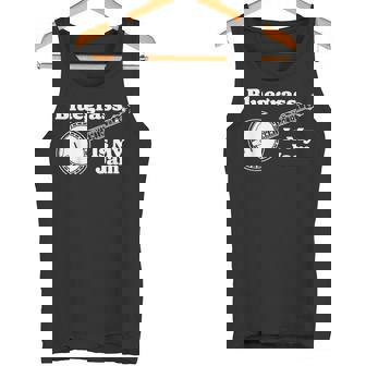 Bluegrass Is My Jam Banjo Musicintage Graphic タンクトップ - Kawaiitshirt