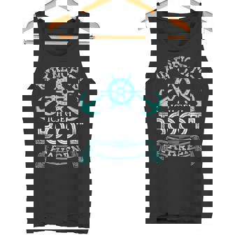 Boat Captain Motorboat Mir Reichts Ich Geh Boating Tank Top - Seseable