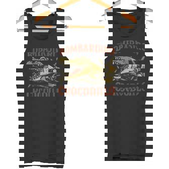 Bombardiro Crocodilo イタリアンブレインロットミーム タンクトップ - Kawaiitshirt