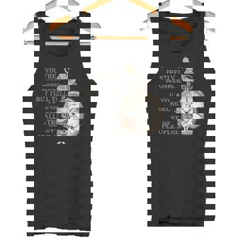 Bonkers Quote Time 不思議の国のアリス タンクトップ - Kawaiitshirt