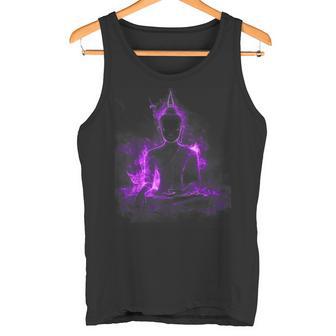 Bouddha Méditationpirituelle Illumination Yoga Moine Bouddhiste Débardeur e - Cadeauxyz