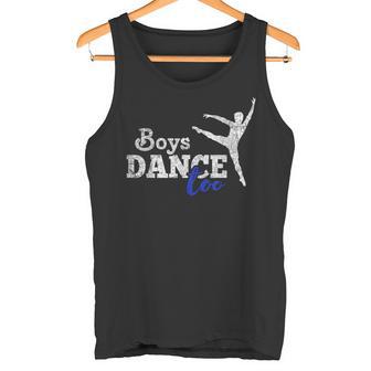 Boys Dance Too Ballet Bailarín Regalo Hombre Bailarín Camiseta sin mangas - Regaloses