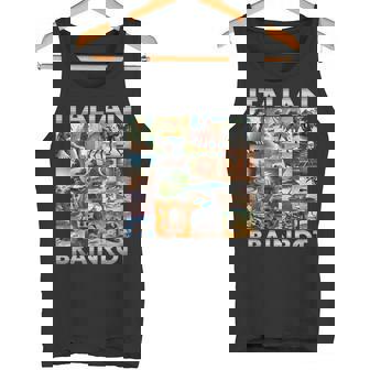 Brainrot Meme イタリアンブレイン 腐敗 イタリアンブレイン タンクトップ - Kawaiitshirt