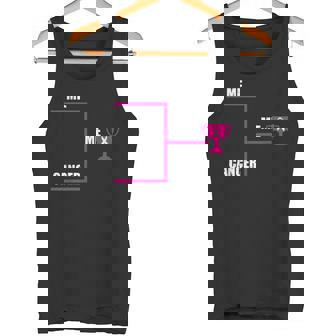 Breast Cancer Me Winner ブラケット インスピレーショナル啓発ギフト タンクトップ - Kawaiitshirt