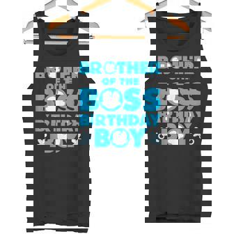 Brother Of The Boss 誕生日 男の子 赤ちゃん 家族 デコレーション タンクトップ - Kawaiitshirt