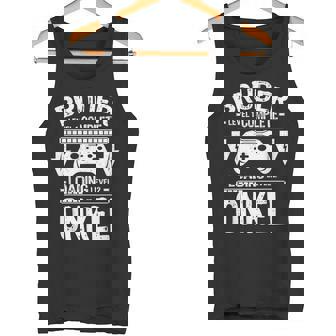 Bruder Level Complete Expecting Uncle Loading Announcement Tank Top - Seseable