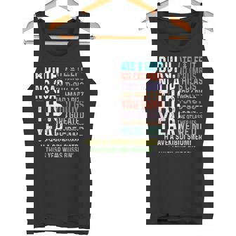 Bruh This Year Was Goated No Cap 面白い 学校最後の日 タンクトップ - Kawaiitshirt