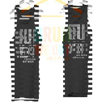 Bruh We Out 9年生 クラス 2025年生 9年生 卒業 タンクトップ - Kawaiitshirt