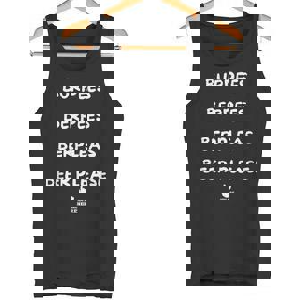 Burpees Cerveza Por Favor Divertido Diseño De Cita Camiseta sin mangas - Regaloses