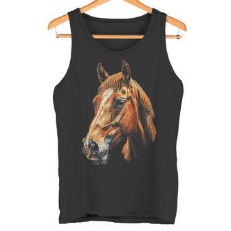Caballo Animal Motivo Ilustración Cabal Camiseta sin mangas - Regaloses