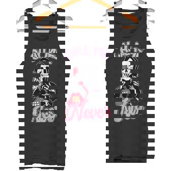 Calle Me Never アンチバレンタインデー タンクトップ - Kawaiitshirt