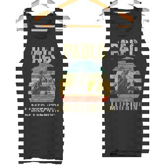 Camisa Con Nombre Personalizado Pablointage Edición Limitada Camiseta sin mangas - Regaloses