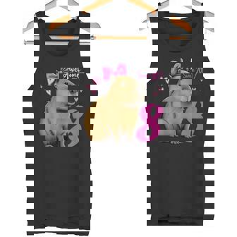 Capibara De 8 Años De Edad Para Niñas 8 Años De Edad Capibara Camiseta sin mangas - Regaloses