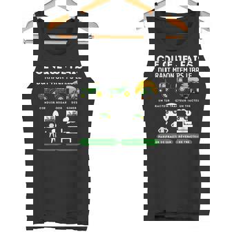 Ce Que Je Fais Temps Libre Tracteur Humour Fermier Hommes Débardeur e - Cadeauxyz