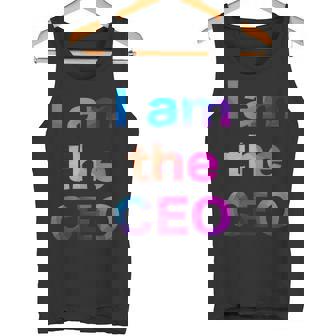 Ceo 最高経営責任者 社長 執行役員 面白い おもしろ ユーモア ギャグ お笑い タンクトップ - Kawaiitshirt