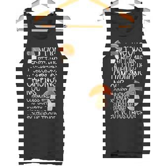 Cèpes Chasseur De Champignon Un Cueilleur De Champignons Débardeur e - Cadeauxyz