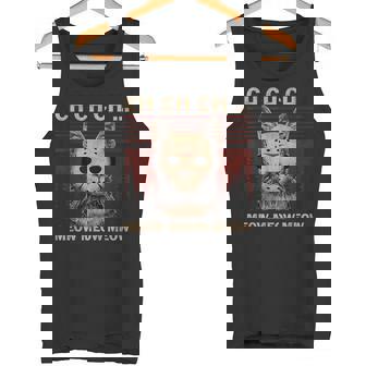 Ch Ch Chニャー ニャー 怖いフライデー ファニー ハロウィン タンクトップ - Kawaiitshirt