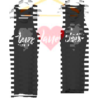 Con El Primer Nombre De I Loveanesa I Heart Named In Mangas Camiseta sin mangas - Regaloses
