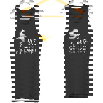 Consistent Gans I Ganz Or Gar Nicht Wortspiel Iogel Fun Tank Top - Seseable